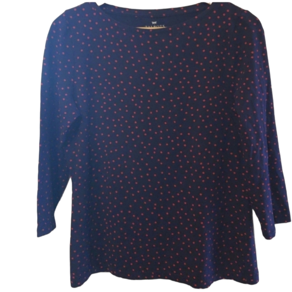 Talbots Women's Polka Dot Top